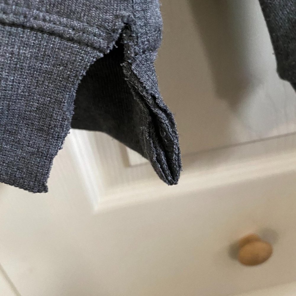 Grayson Threads Graphic Good Vibes Gray Raglan Ov… - image 4